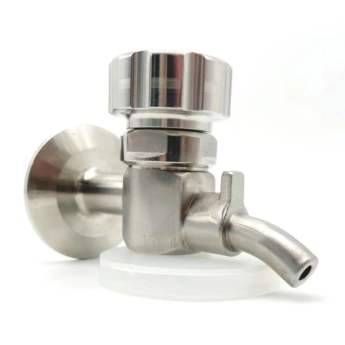 1.5 Inch TC Sample Valve with Pigtail Coil