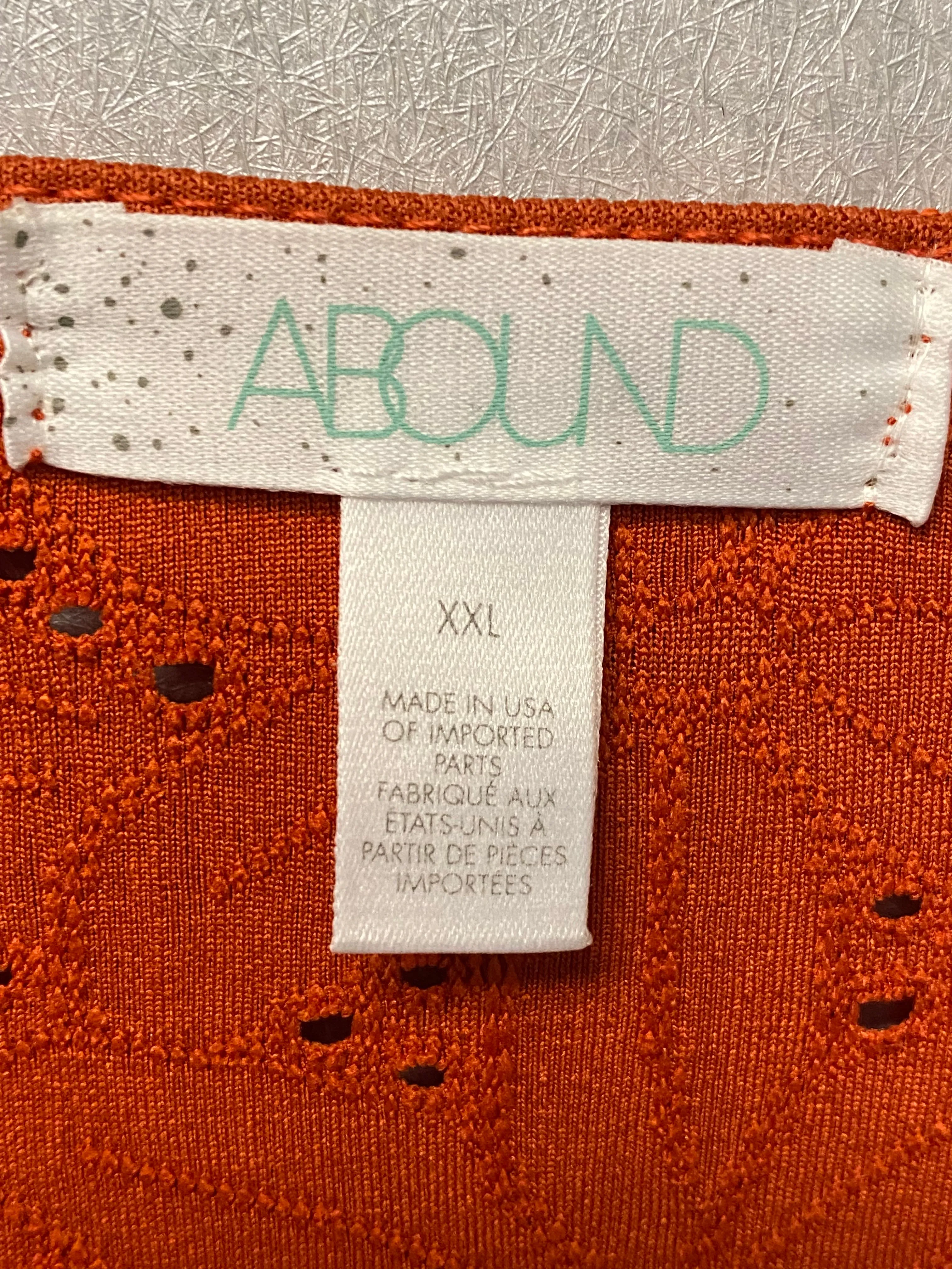 Abound Orange Bodysuit Size 2XL