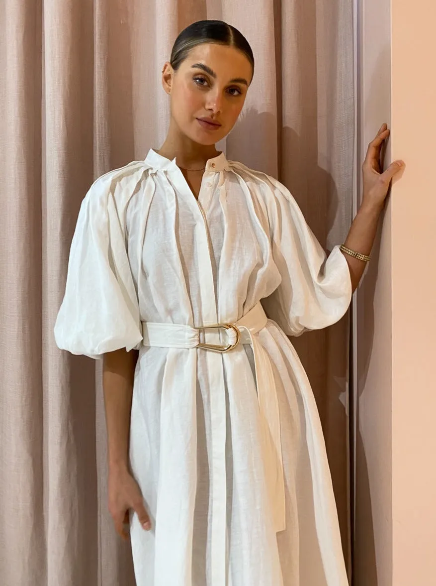 Acler Cranhurst Dress in Ivory