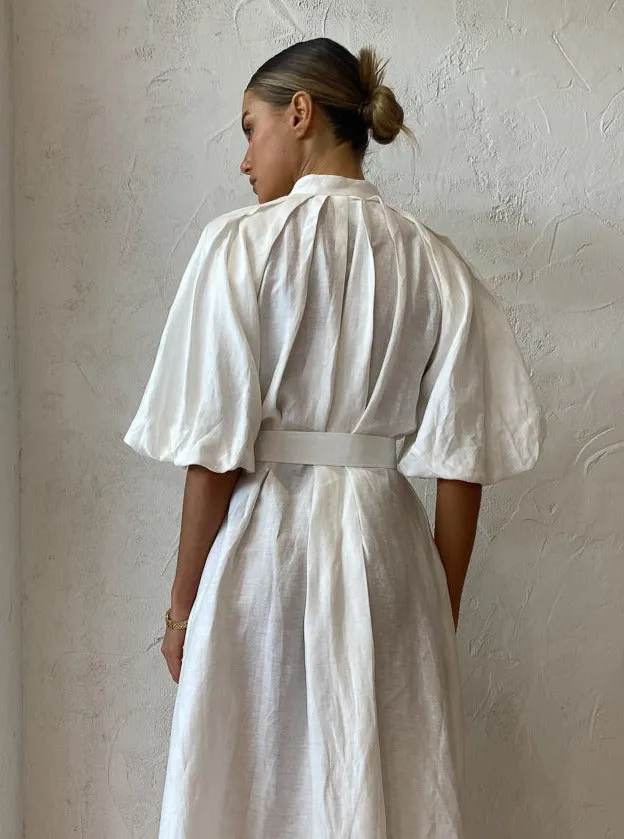 Acler Cranhurst Dress in Ivory