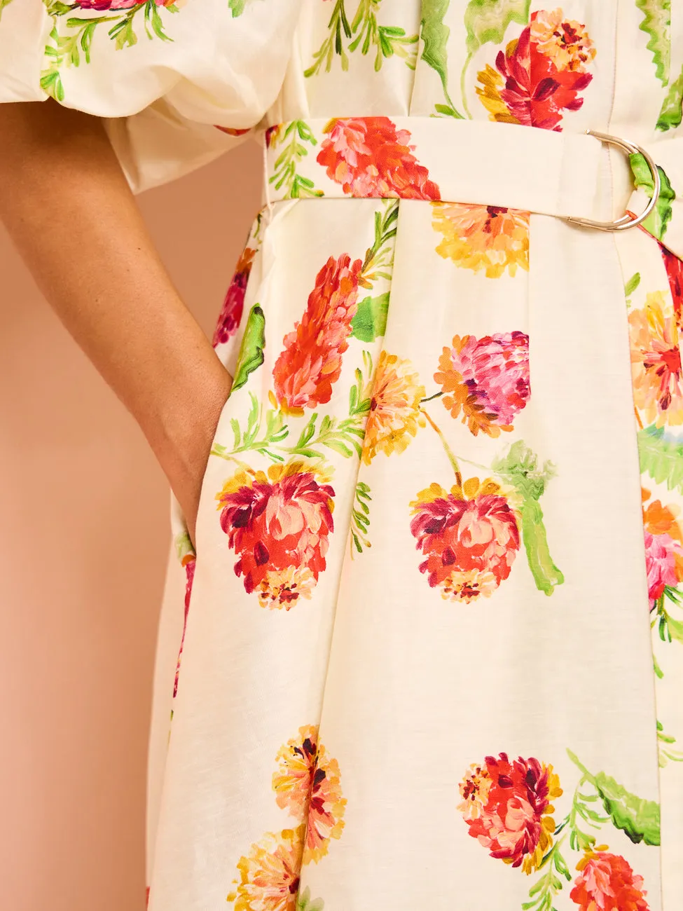 Acler Cranhurst Midi Dress in Banksia
