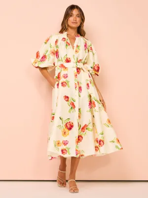 Acler Cranhurst Midi Dress in Banksia