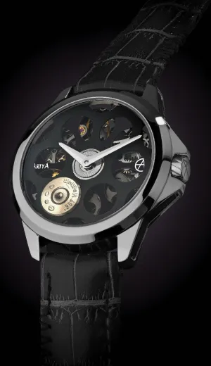 ART Watch Son of a Gun Russian Roulette Desert Eagle Black Limited Edition