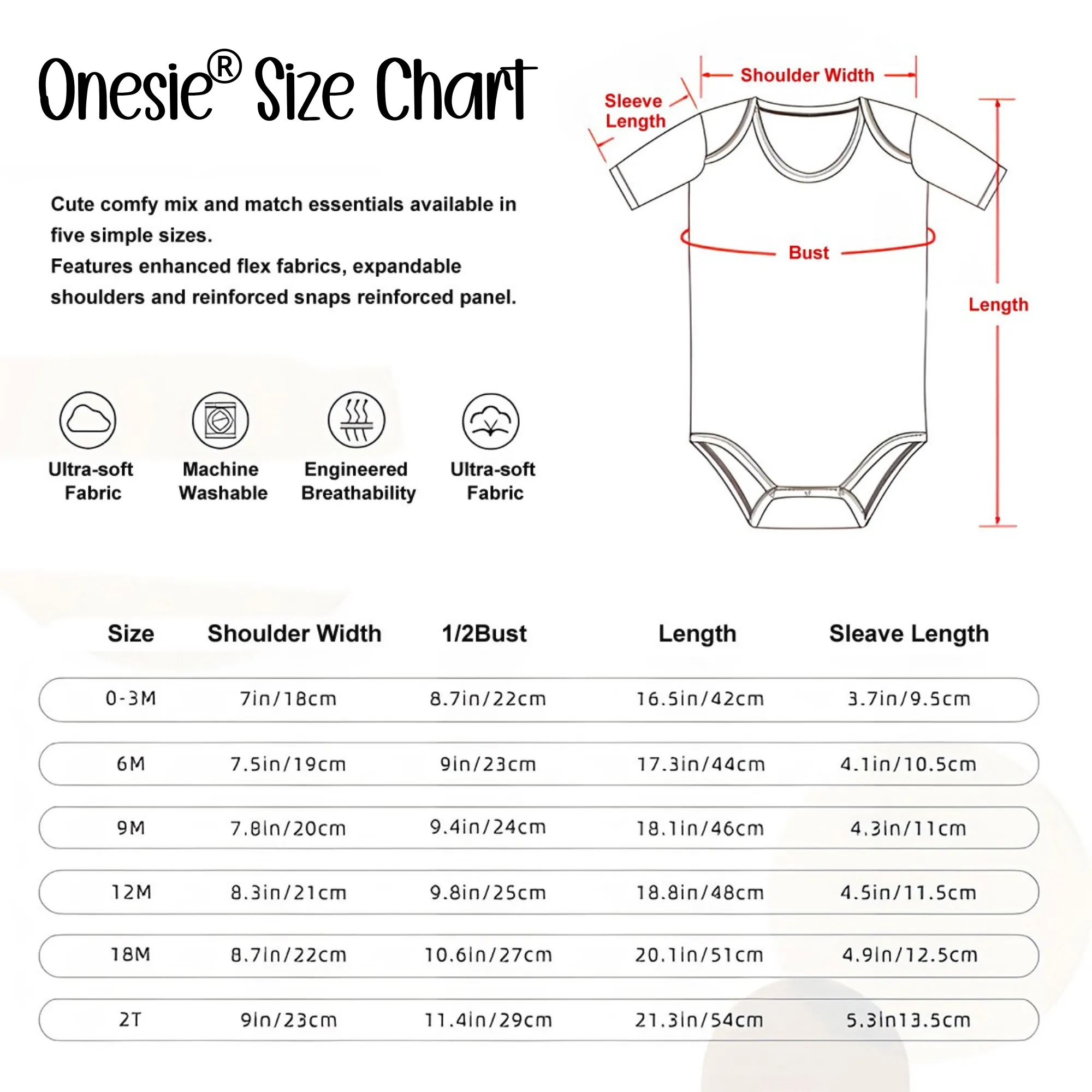 Baby Bear Onesie® Cotton Short Sleeve Pooh Newborn To 2T, Blue Jean