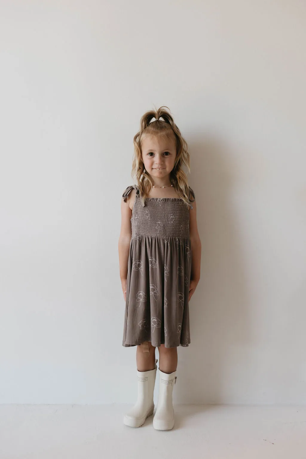 Bamboo Tie Top Dress | Sweet Dreams Floral