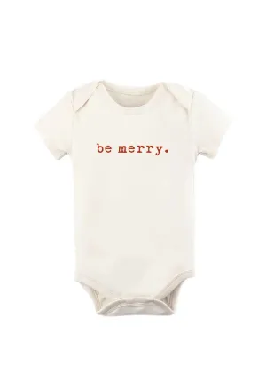 Be Merry Short Sleeve Bodysuit