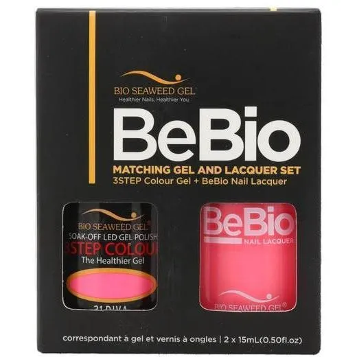 Bio Seaweed Gel Color   Matching Lacquer Diva #31