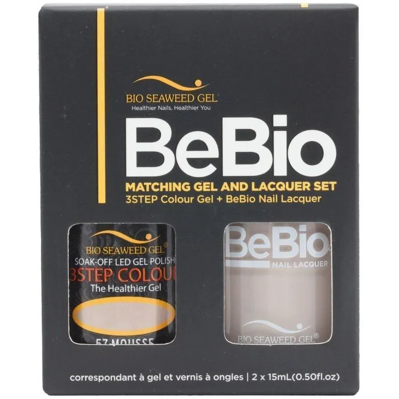 Bio Seaweed Gel Color   Matching Lacquer Mousse #57