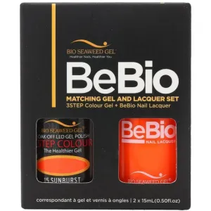 Bio Seaweed Gel Color   Matching Lacquer Sunburst #15