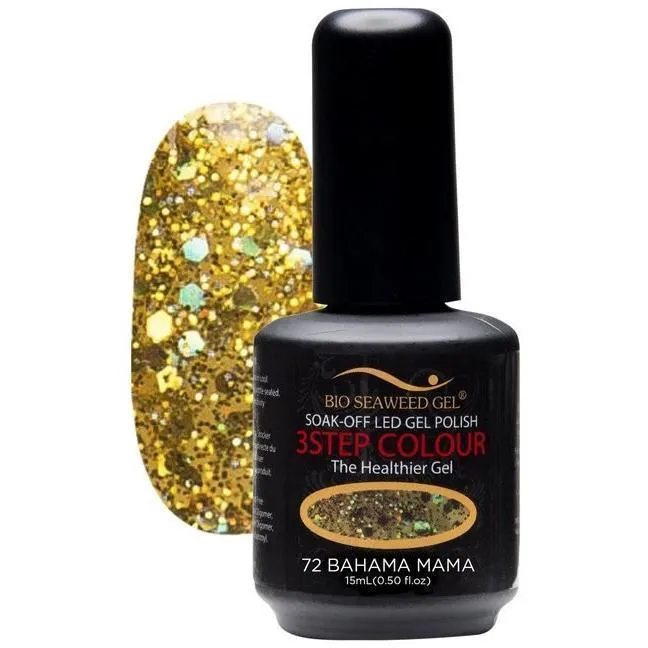 Bio Seaweed Tropical Getaway Collection - 3Step Colour Gel Polish set of 12