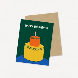 Birthday Cake Card Birthday Cake Card