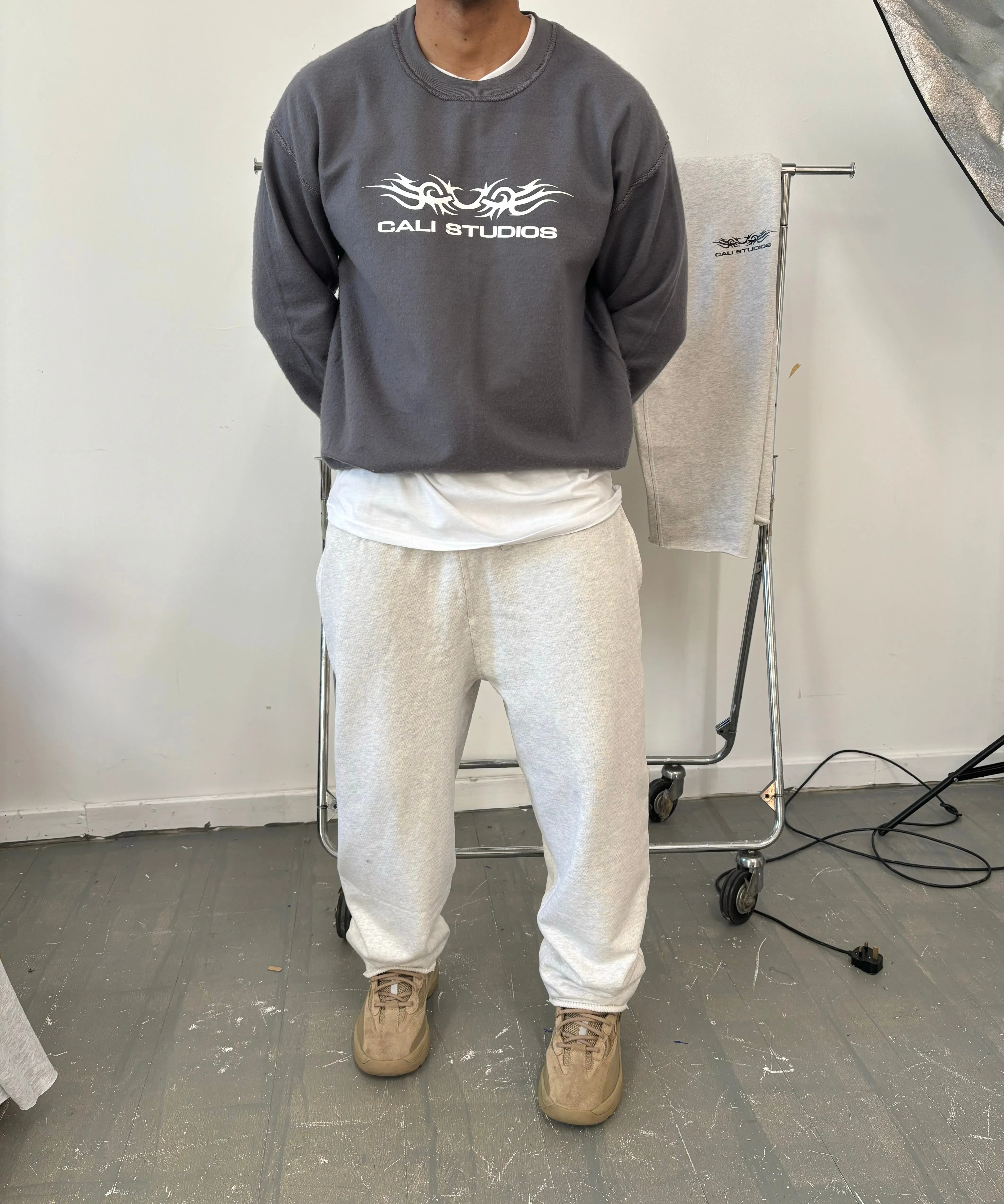 Blank Joggers - Cream