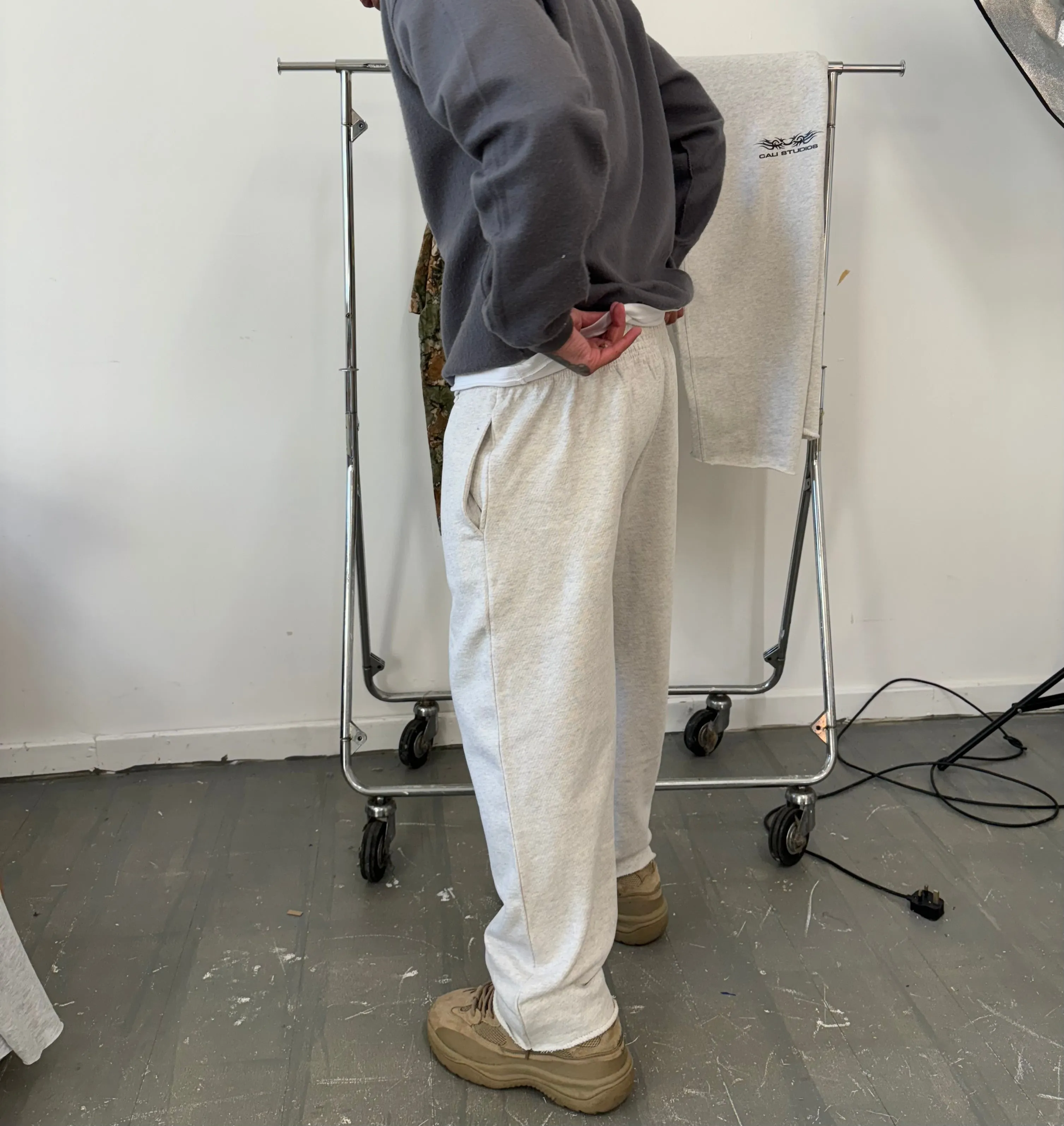 Blank Joggers - Cream