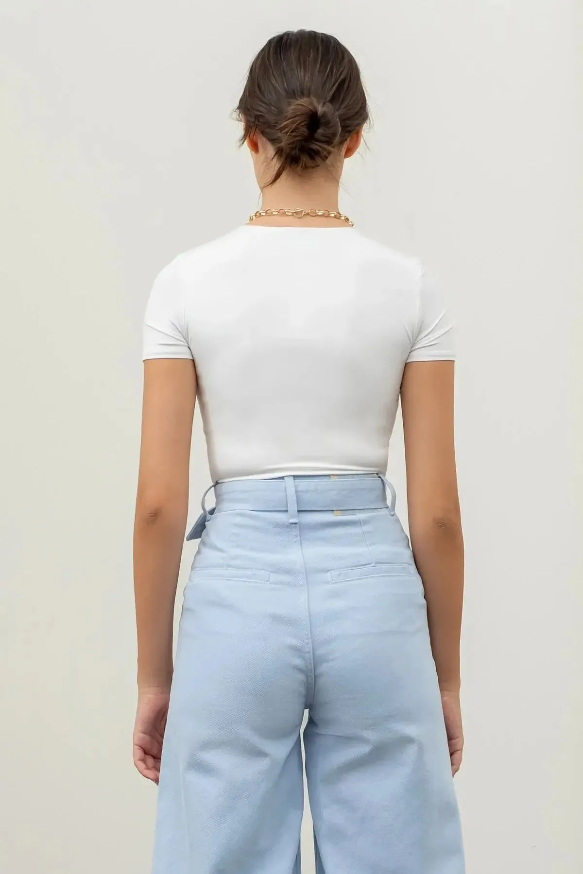 Blu Pepper Casual Babe Bodysuit – Sleek, Stylish & Versatile
