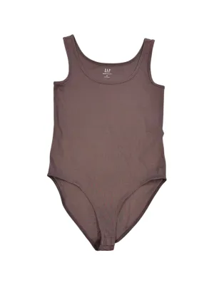 Bodysuit By Gap In Brown, Size: M