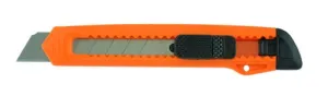 Budget Snap Off 18mm Orange Knife each