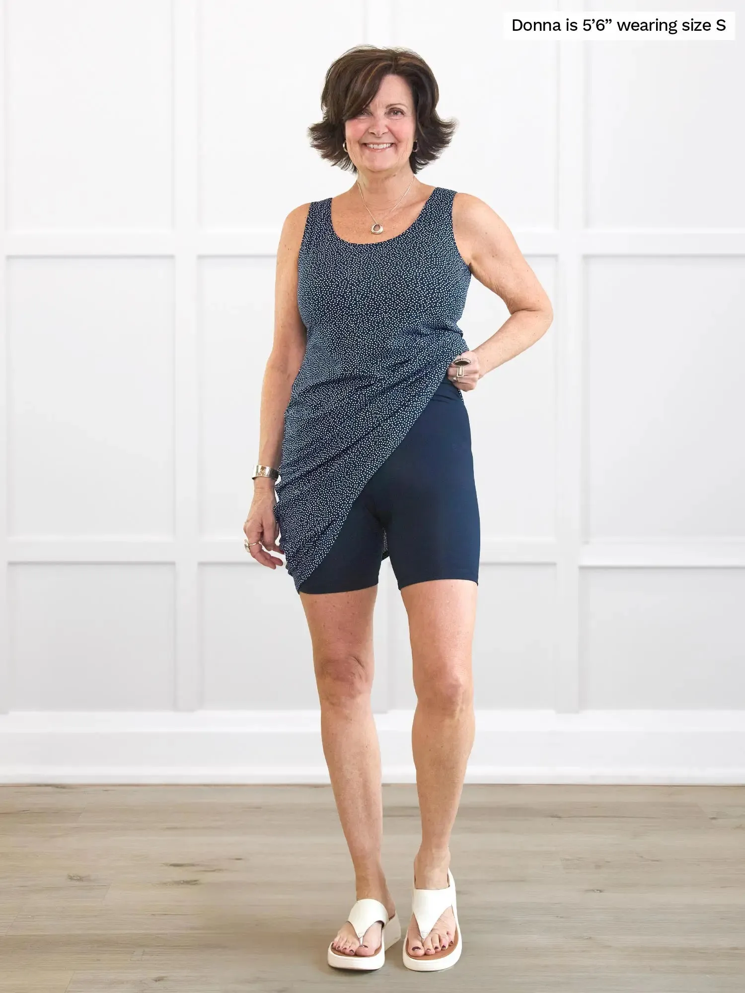 Chalha high waisted legging short