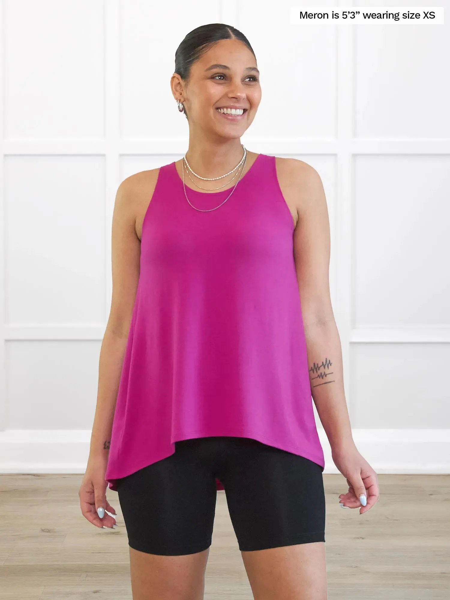 Chalha high waisted legging short