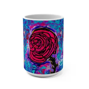 Cotton Candy Rose 15oz Mug by Jumper Maybach®