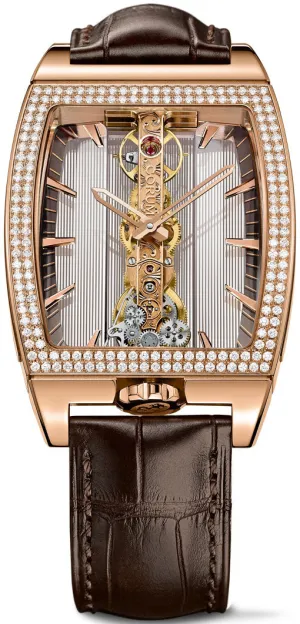 CRM Watch Goldem Bridge Classic Rose Gold Diamonds