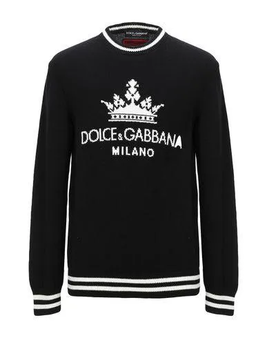 Dolce & Gabbana Man Jumper Black 36 suit