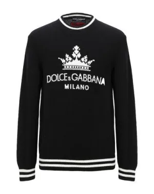 Dolce & Gabbana Man Jumper Black 36 suit