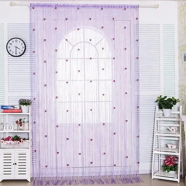 Elegant Rozengordijn