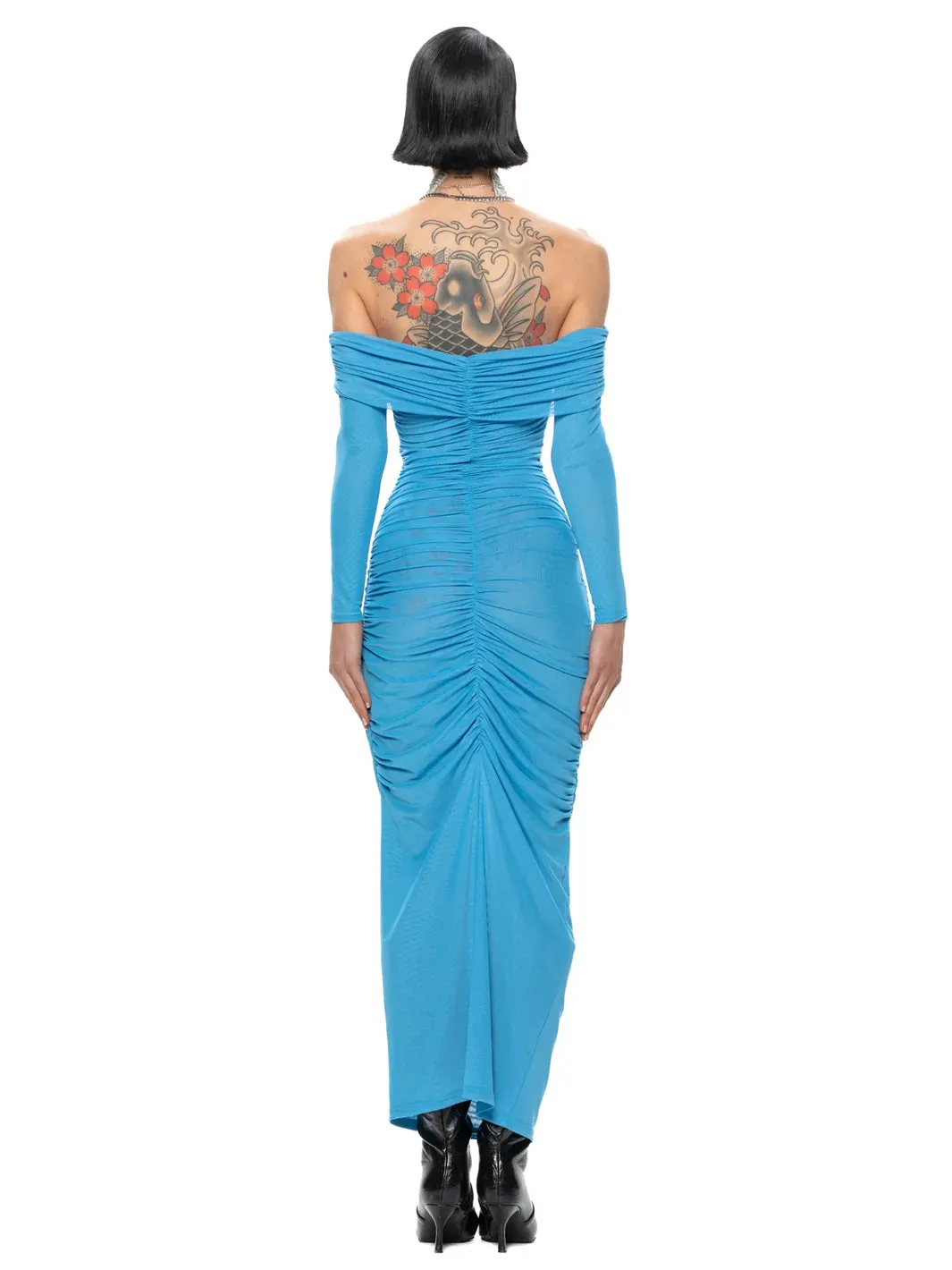 EMILY DRESS - BLUE