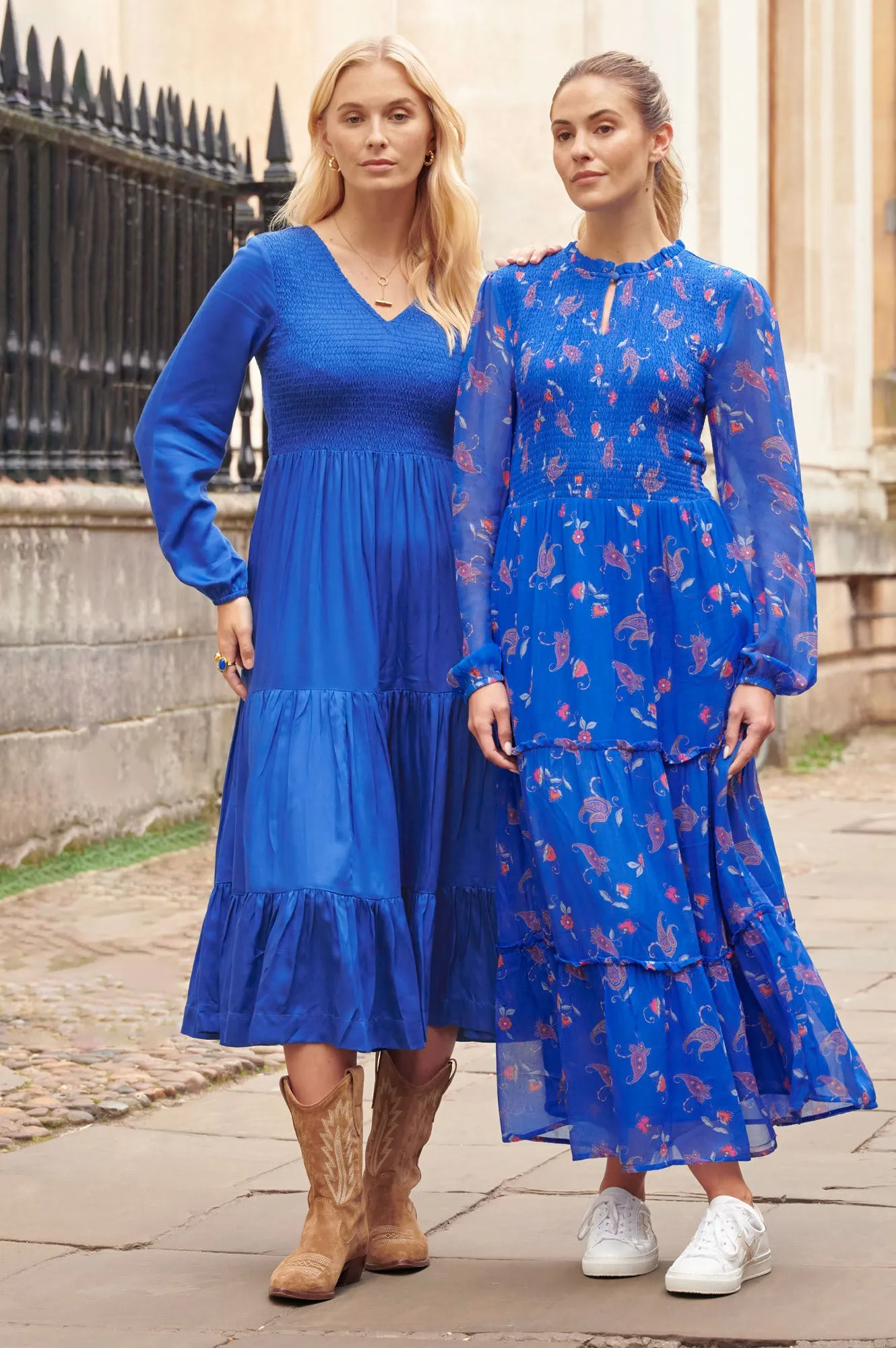 Fleur Dress | Cobalt
