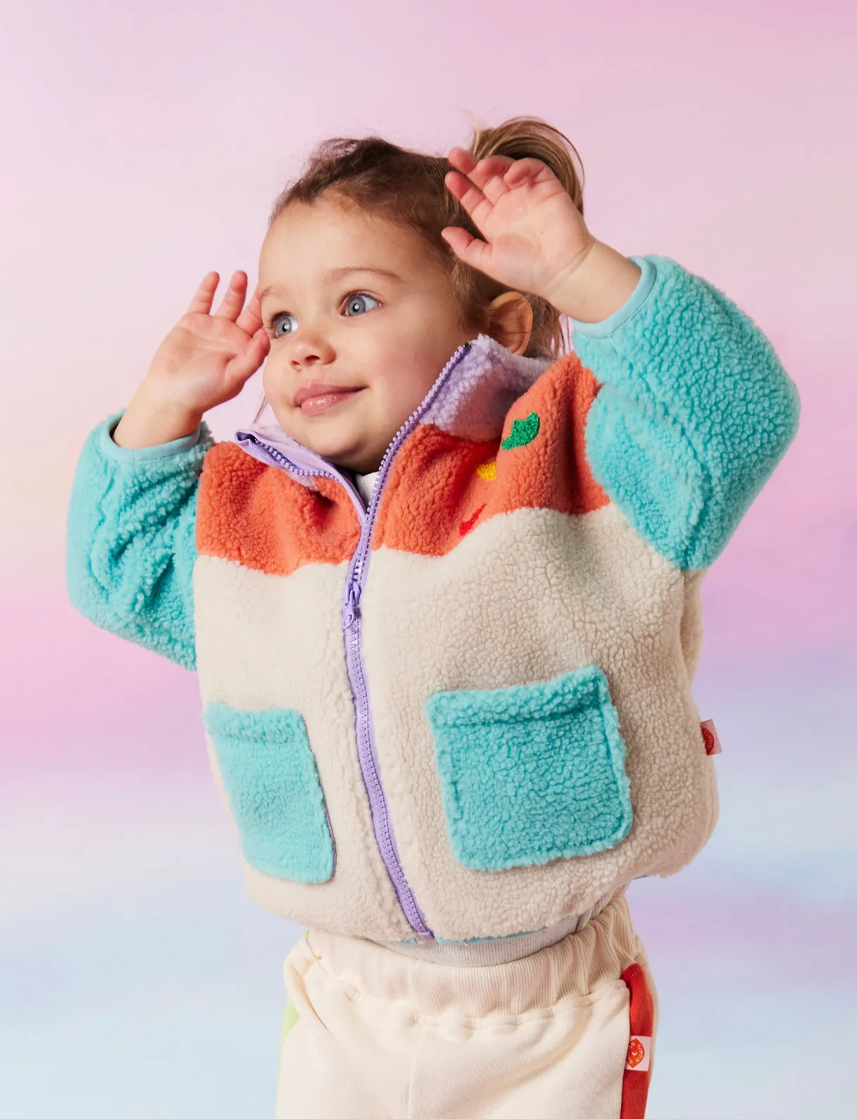 Halcyon Nights Sherpa Jacket - Lion
