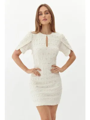 Harper Textured Midi Dress