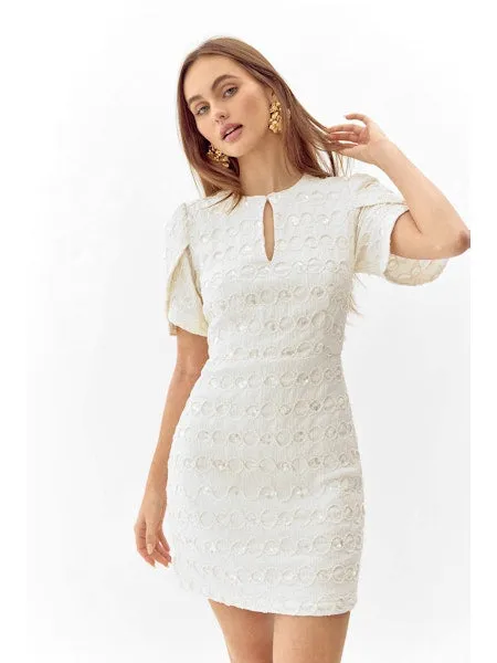 Harper Textured Midi Dress