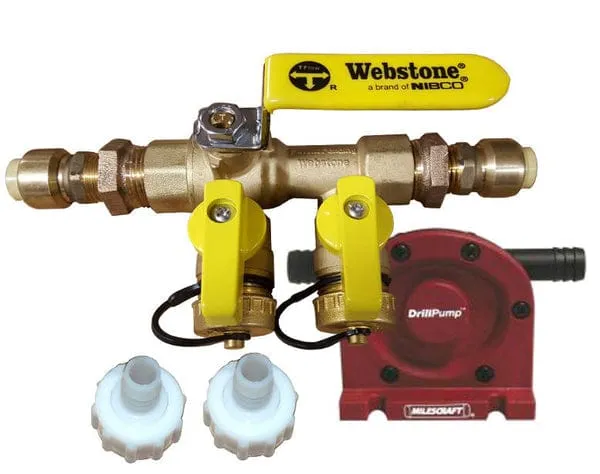 Heliatos Boat Freeze Protected Solar Water Heater Kit with Built-In Heat Exchanger
