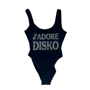 J'Adore Disko Black Women's Bodysuit