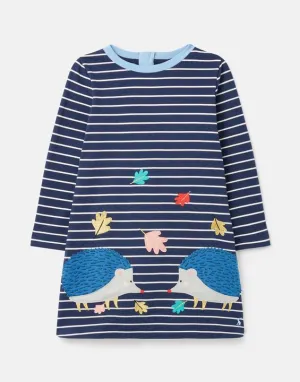 Joules Rosalee Dress Hedgehogs