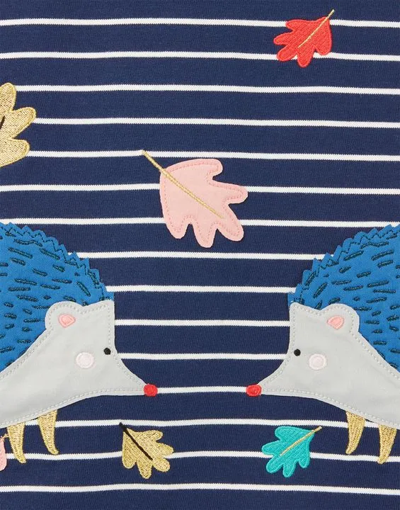 Joules Rosalee Dress Hedgehogs