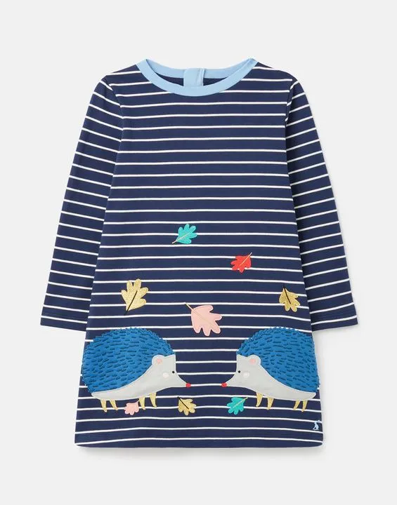 Joules Rosalee Dress Hedgehogs