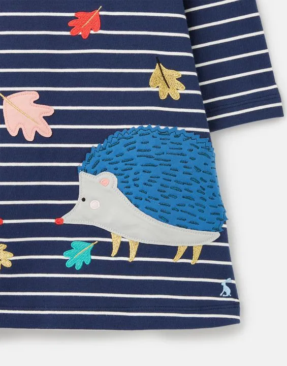 Joules Rosalee Dress Hedgehogs