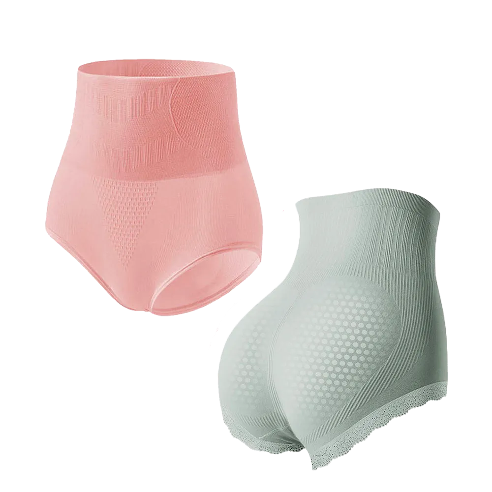 Lot de 3 Culottes Gainantes Ventre plat et Push-up