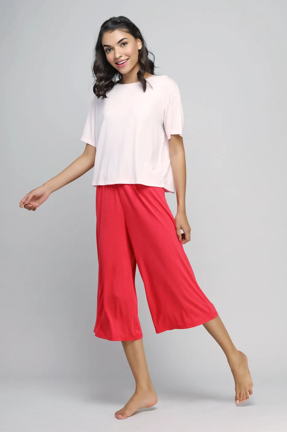 Love Red Culottes