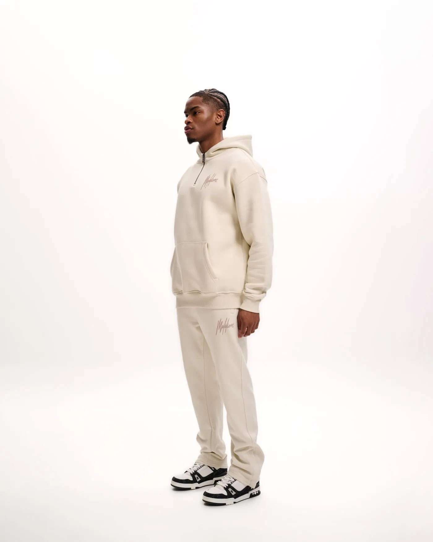 Malelions Men Straight Leg Joggers | Beige