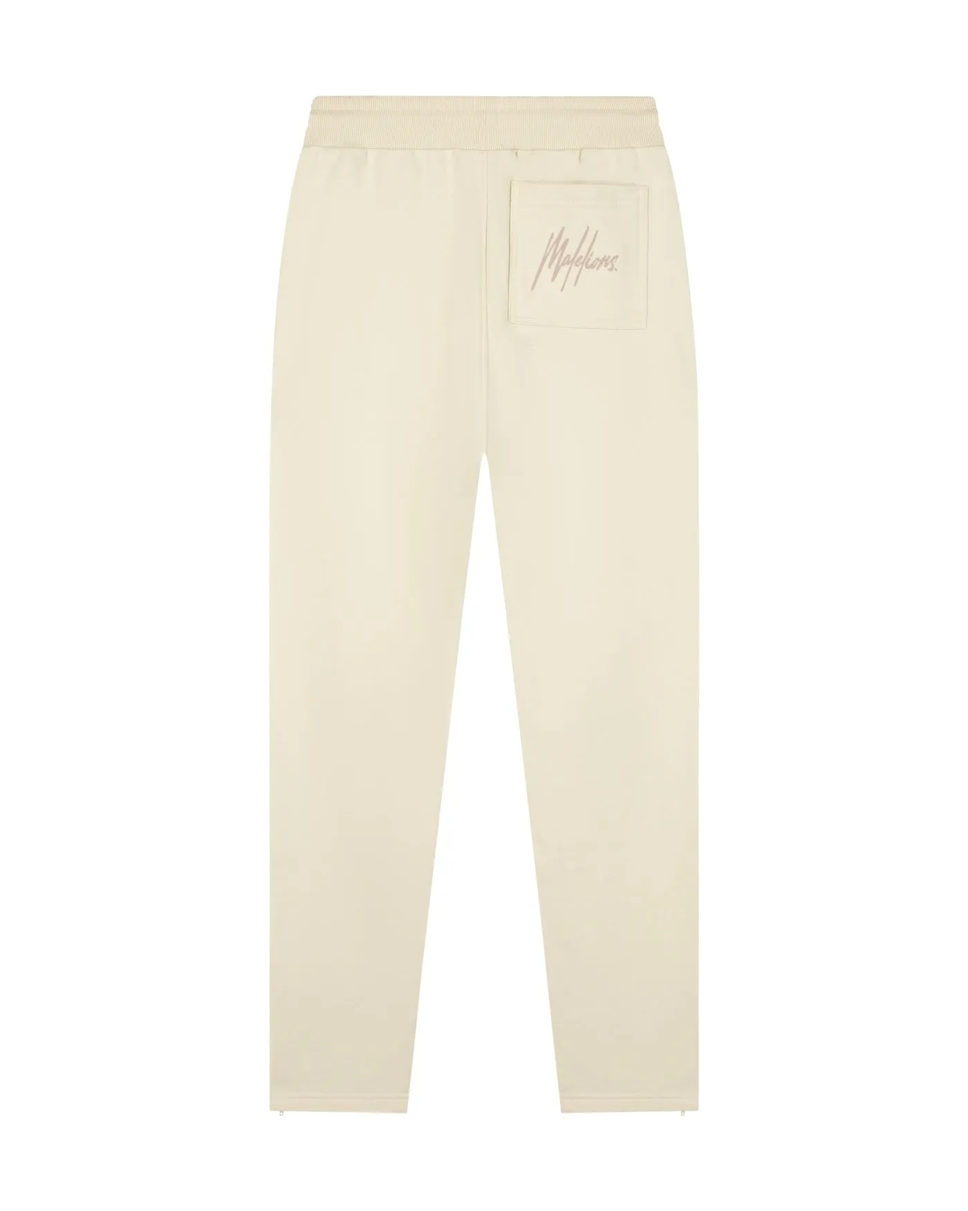 Malelions Men Straight Leg Joggers | Beige