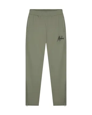 Malelions Men Straight Leg Joggers | Musk Green