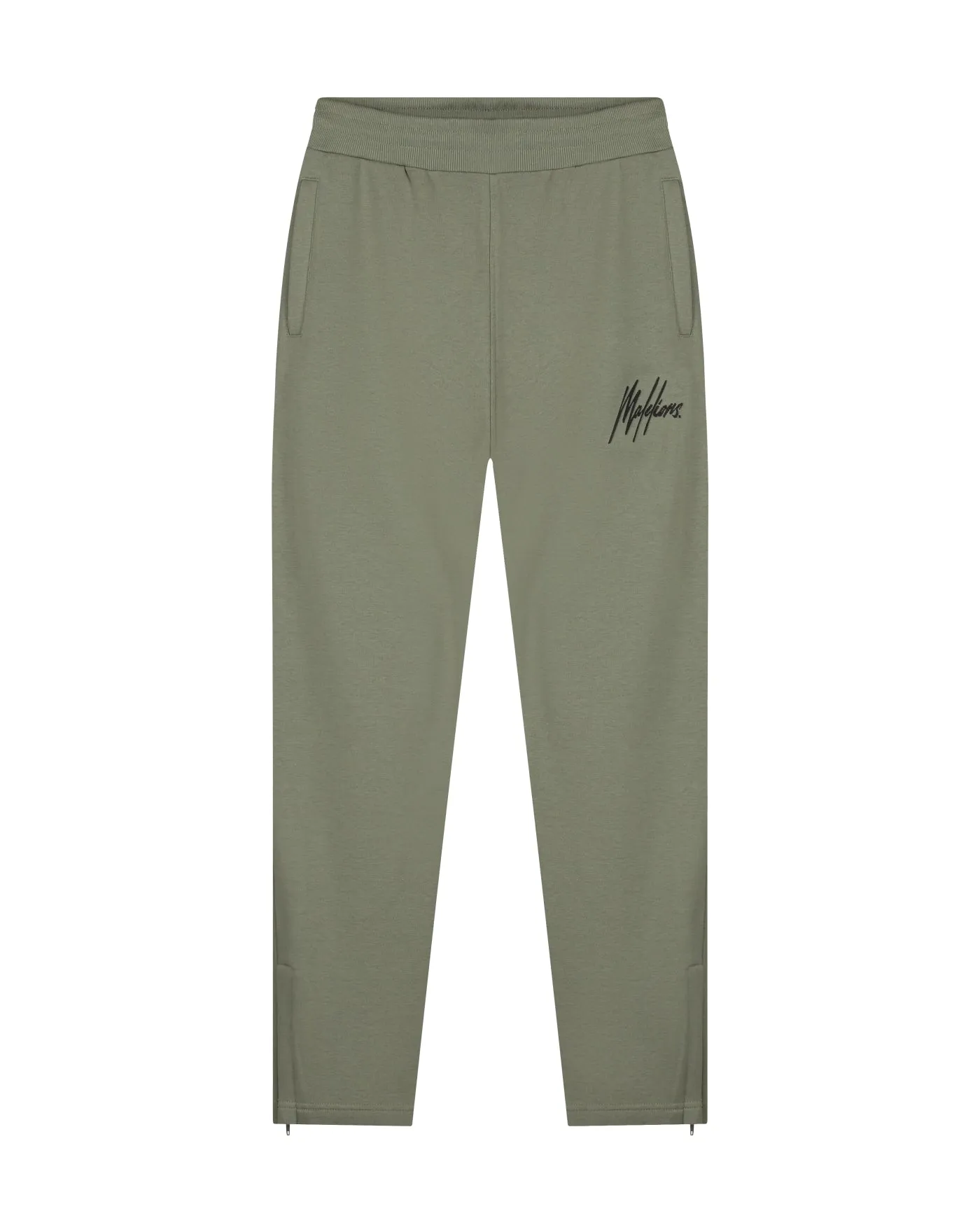 Malelions Men Straight Leg Joggers | Musk Green