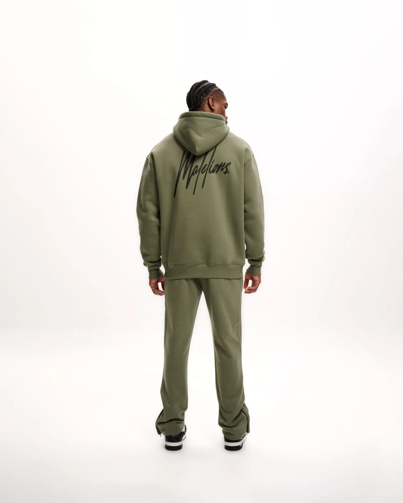 Malelions Men Straight Leg Joggers | Musk Green