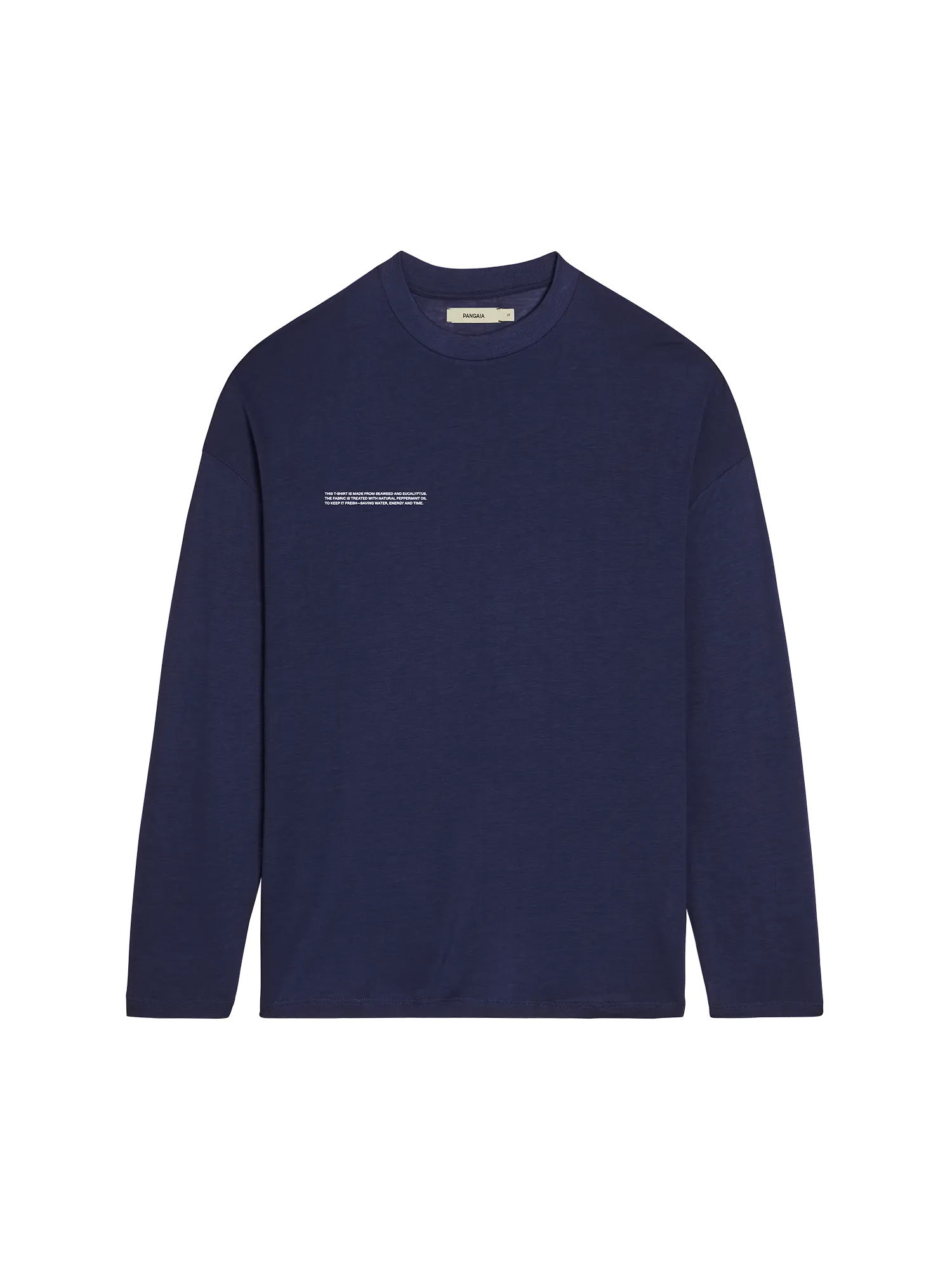 Men C-FIBER™ Pure Long Sleeve T-shirt—navy blue