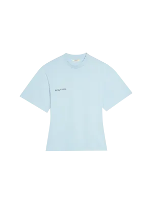 Mens Archive PPRMINT™ Organic Cotton Wide Sleeve T-shirt—baby blue