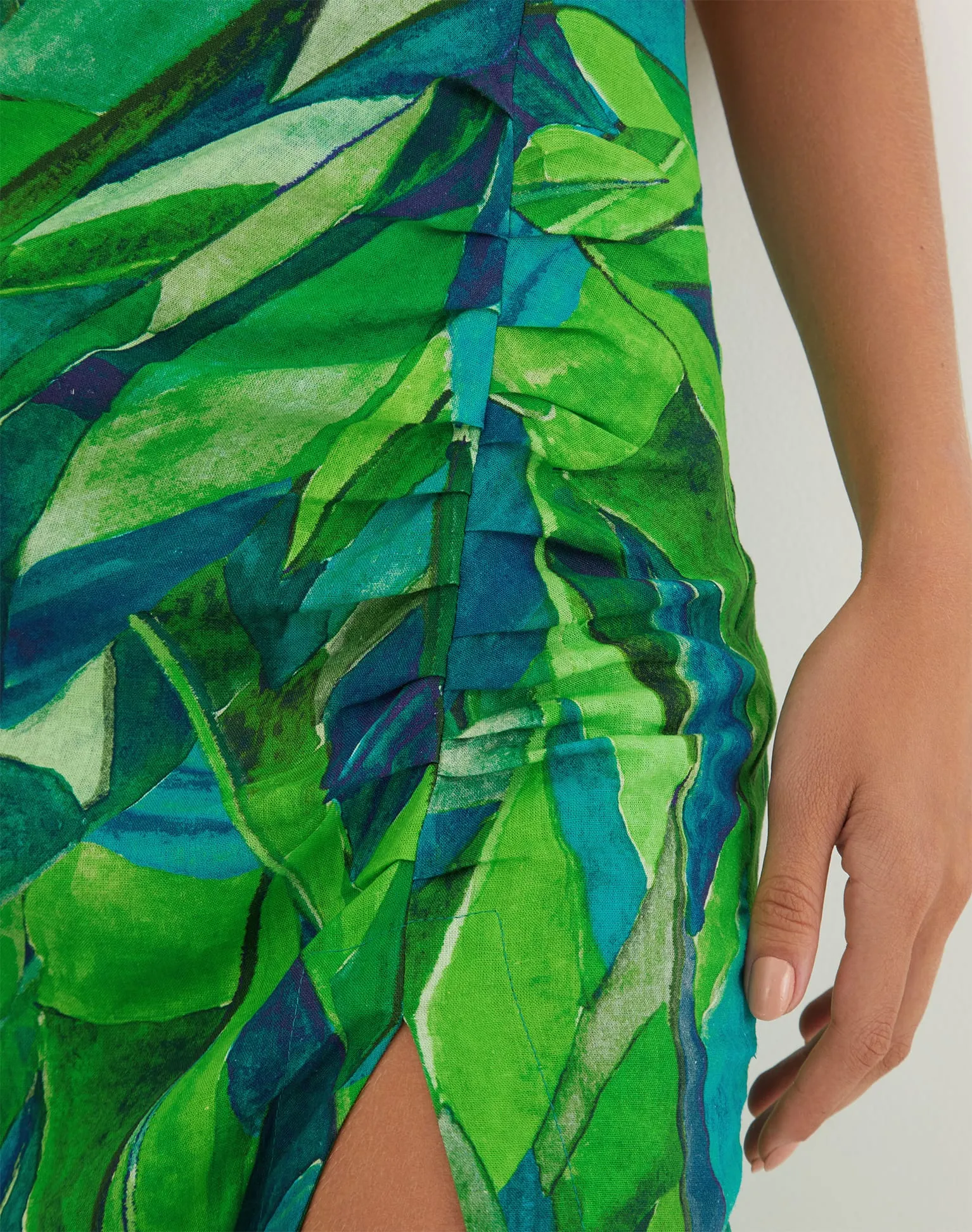Mira Midi Dress - Tropics