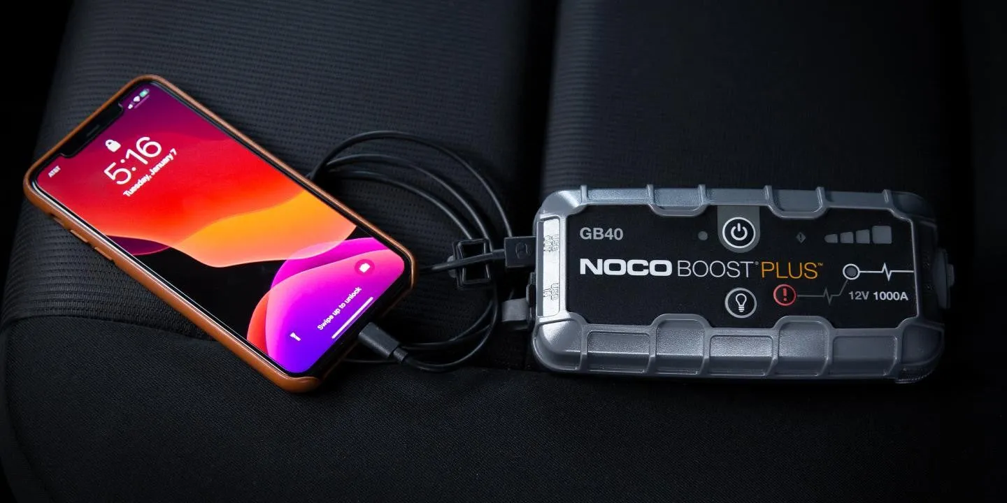 NOCO BOOST PLUS LITHIUM JUMP STARTER