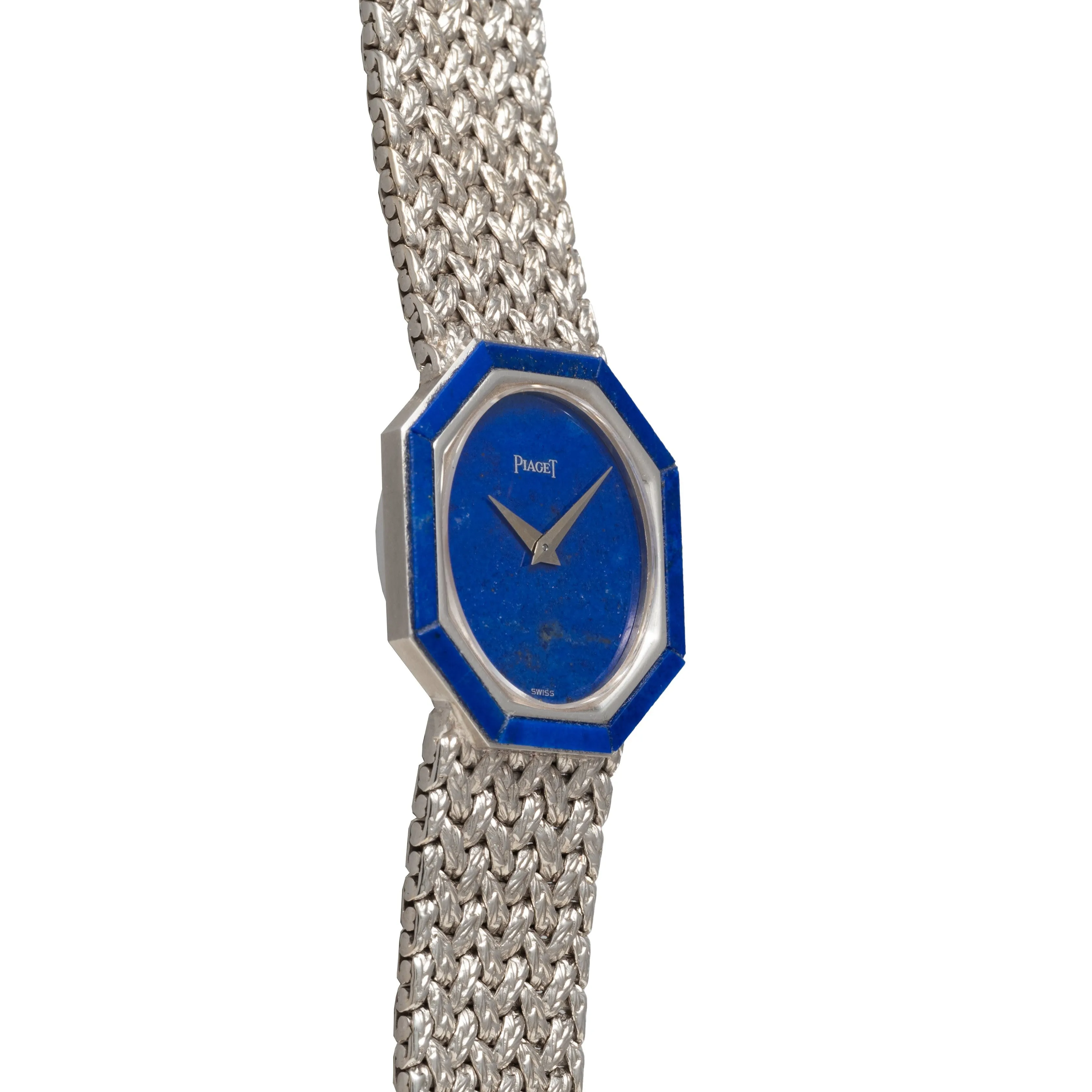 Piaget 'Lapis Lazuli' White Gold Dress Watch